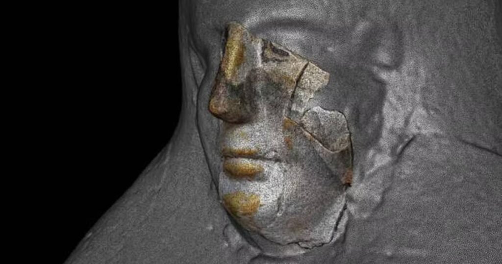 3D Scanning Technology Reassembles Fragments of an Ancient Egyptian Mummy Mask 1 3D Scanning Technology