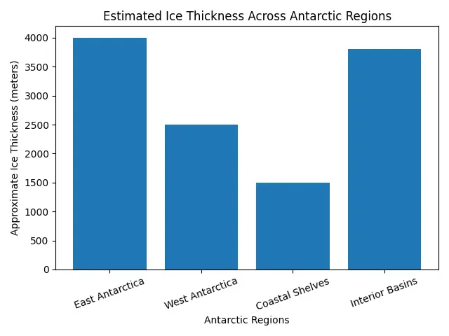 Antarctica Ice Thickness