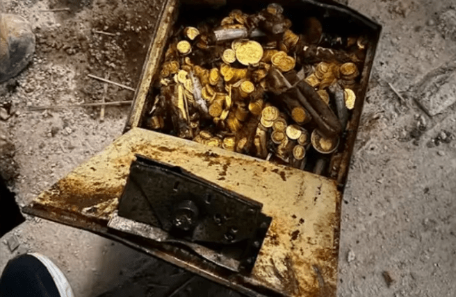 A Plumber’s Renovation Leads to a Hidden Gold Hoard Beneath a Villa Floor