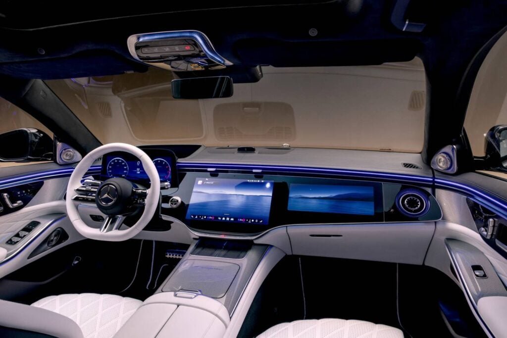 Interior of Mercedes-Benz 2026