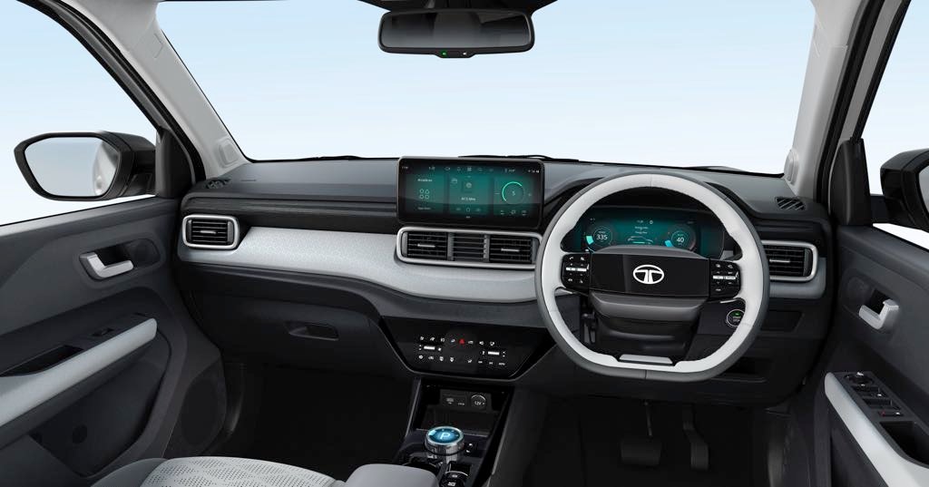 Interior of Tata Punch EV 2026