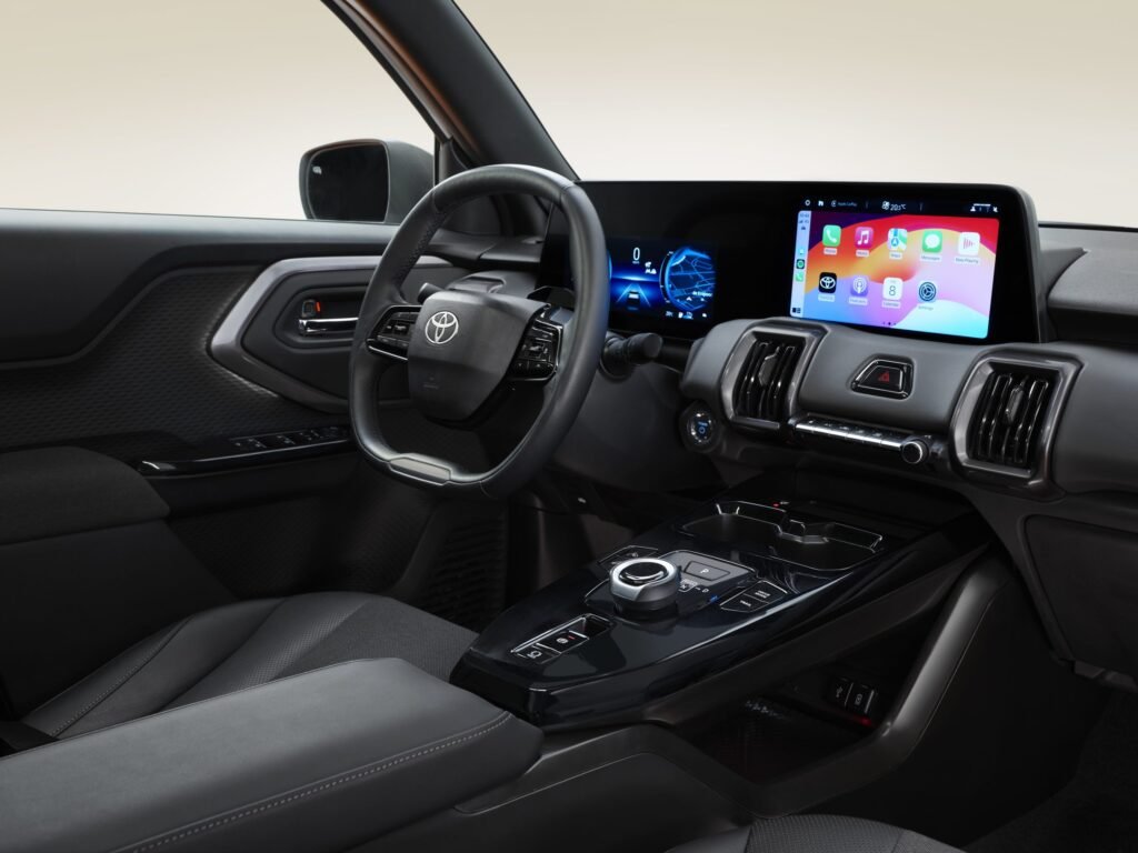 Interior of Toyota Urban Cruiser EV 2026