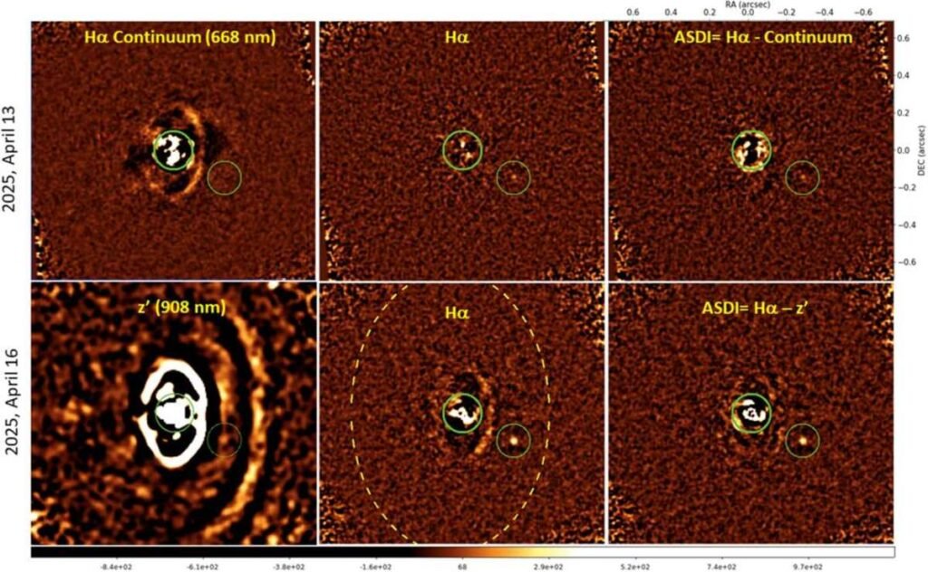 Not Sci-Fi: NASA Captures a Planet Being Born in Real Time for the First Time Ever 3 Tech Data or Image Processing Output