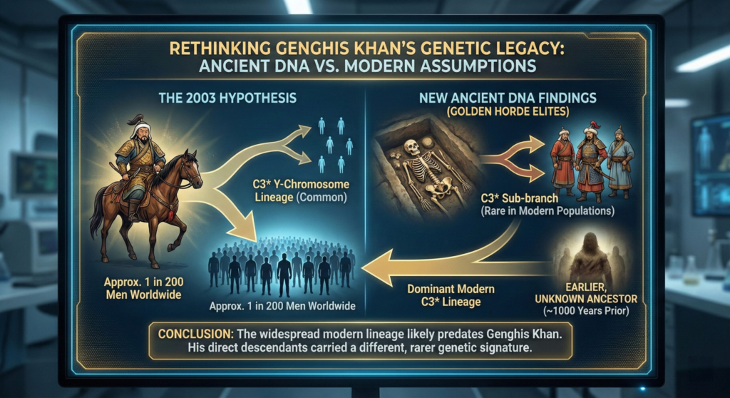 Genghis Khan's Genetic Legacy