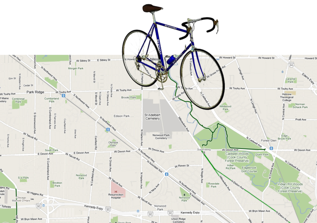 Bright Green Bike Lanes