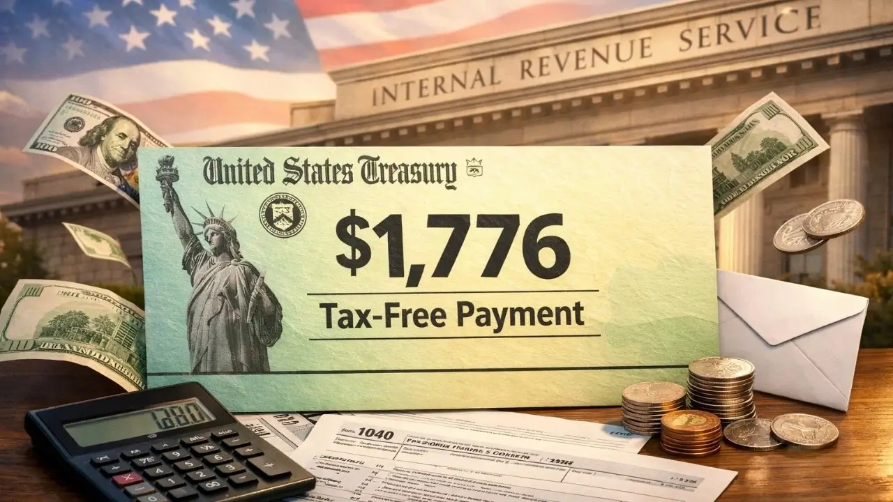 IRS $1776 Tax-Free Payment and Why Only 1.5 Million Qualify — Check Details
