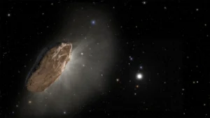 Small Object Possibly Formed from Lunar Debris