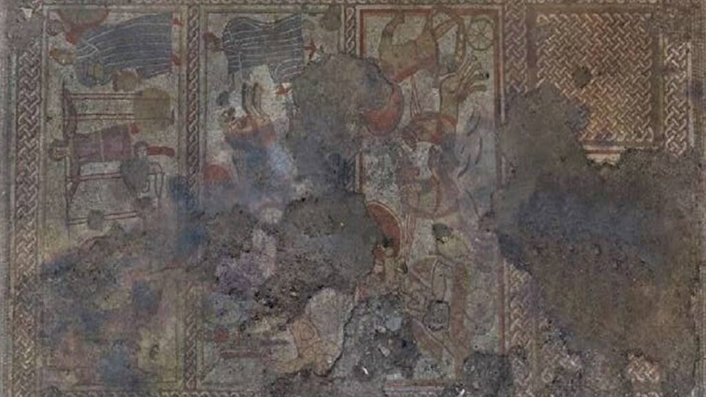 Roman-Era Mosaic in Rutland