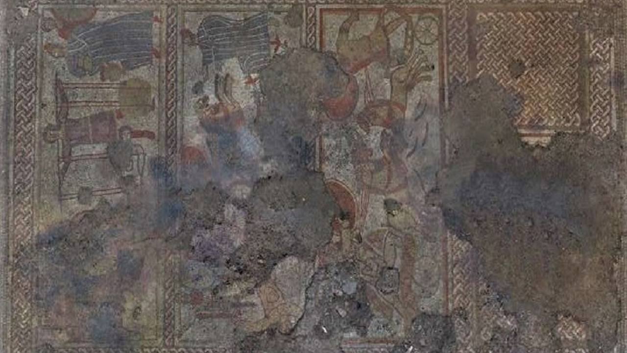 A Roman-Era Mosaic in Rutland Reveals a Forgotten Chapter of the Trojan War