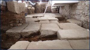 Roman Ruins Beneath Barcelona Hotel