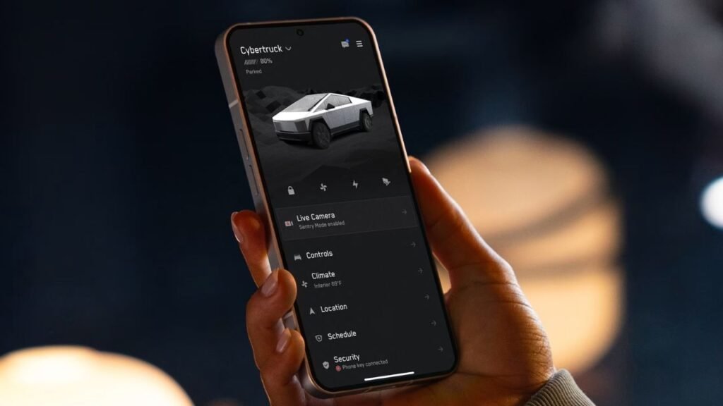 Smart Controls in 6×6 Tesla Cybertruck
