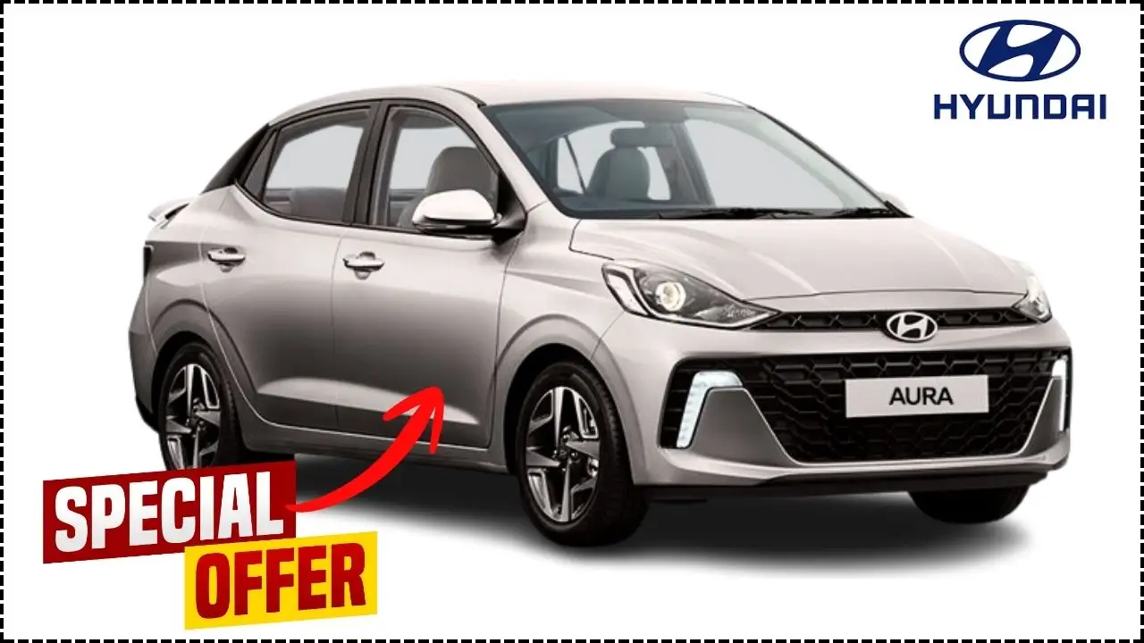 Hyundai Aura 2026 Combines Stylish Sedan Design with Strong Fuel Efficiency – Dhamaka Offers on Limited Stocks
