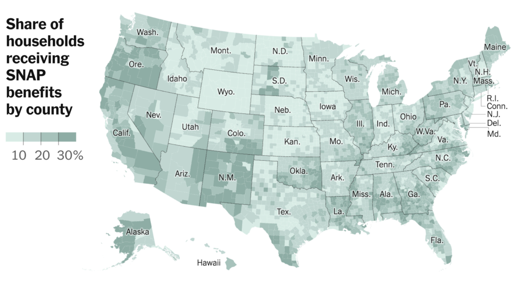 SNAP Benefits by Country