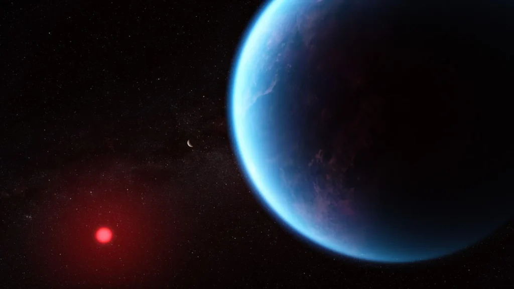 A Possible Sign of Life Beyond Earth
