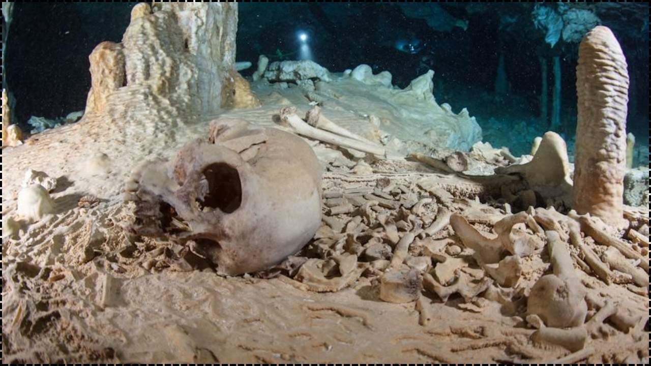 Explorers Uncover Human Remains Dating Back 8000 Years in Mexican Cave